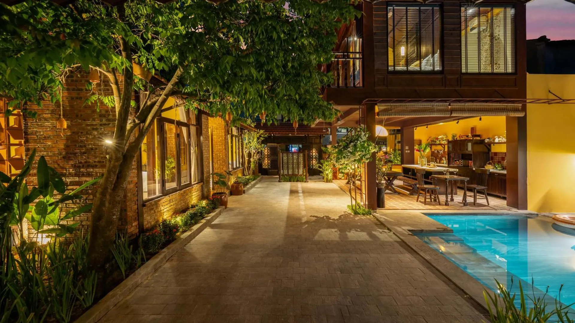 Demin Villa Hoi An - Pool And Bbq Garden וייטנאם